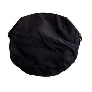 Janie and Jack Flat Cap Black 12-24 mos